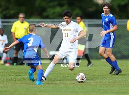 Thumbnail 1 in Northwood Temple Academy vs  Riverside Christian Academy (BBA Soccer Jamboree) photogallery.