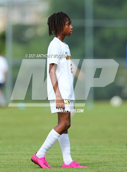 Thumbnail 2 in Northwood Temple Academy vs  Riverside Christian Academy (BBA Soccer Jamboree) photogallery.