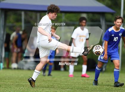 Thumbnail 3 in Northwood Temple Academy vs  Riverside Christian Academy (BBA Soccer Jamboree) photogallery.