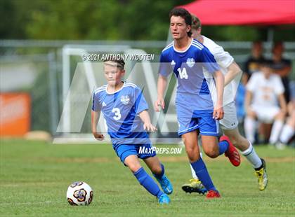 Thumbnail 1 in Northwood Temple Academy vs  Riverside Christian Academy (BBA Soccer Jamboree) photogallery.