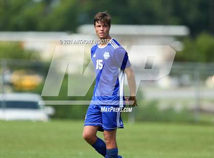 Thumbnail 1 in Northwood Temple Academy vs  Riverside Christian Academy (BBA Soccer Jamboree) photogallery.