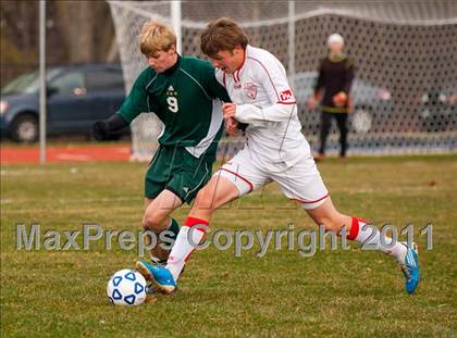 Thumbnail 2 in Northstar Christian vs Hamilton (NYSPHSAA Class D Semifinal) photogallery.