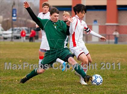 Thumbnail 2 in Northstar Christian vs Hamilton (NYSPHSAA Class D Semifinal) photogallery.