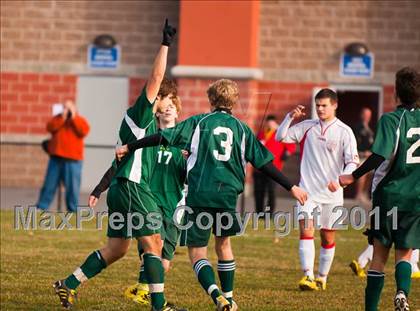 Thumbnail 3 in Northstar Christian vs Hamilton (NYSPHSAA Class D Semifinal) photogallery.