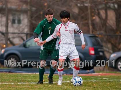 Thumbnail 2 in Northstar Christian vs Hamilton (NYSPHSAA Class D Semifinal) photogallery.