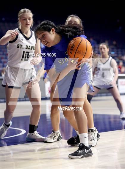 Thumbnail 3 in Baboquivari vs St. David (MLK Basketball Classic) photogallery.