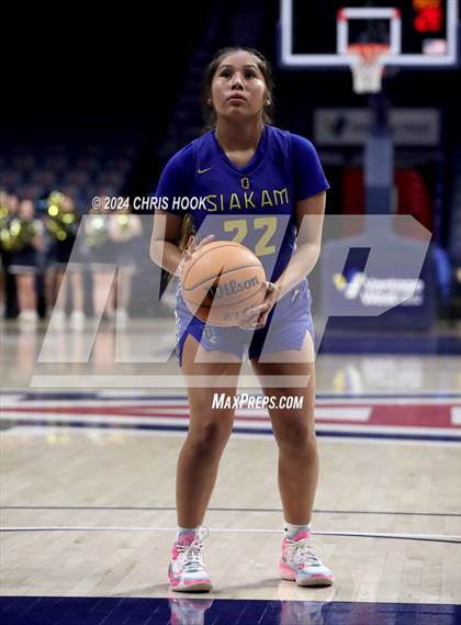 Thumbnail 1 in Baboquivari vs St. David (MLK Basketball Classic) photogallery.