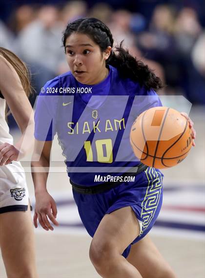 Thumbnail 1 in Baboquivari vs St. David (MLK Basketball Classic) photogallery.