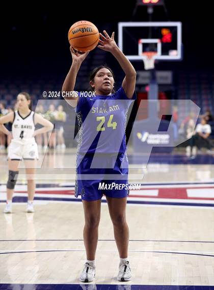Thumbnail 2 in Baboquivari vs St. David (MLK Basketball Classic) photogallery.