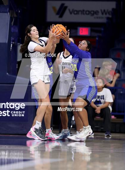 Thumbnail 1 in Baboquivari vs St. David (MLK Basketball Classic) photogallery.