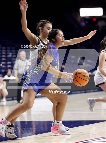 Thumbnail 3 in Baboquivari vs St. David (MLK Basketball Classic) photogallery.