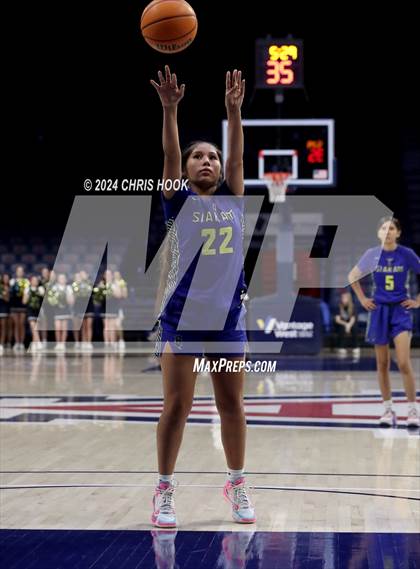 Thumbnail 3 in Baboquivari vs St. David (MLK Basketball Classic) photogallery.