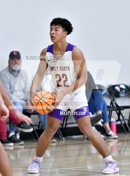 Thumbnail 2 in Johnson vs. Bret Harte (Sac Adventist Holiday Invitational) photogallery.