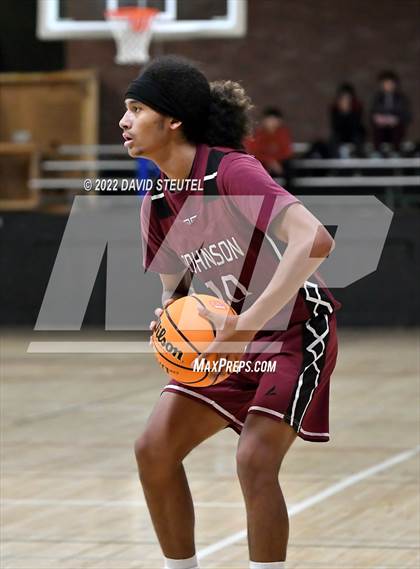 Thumbnail 2 in Johnson vs. Bret Harte (Sac Adventist Holiday Invitational) photogallery.