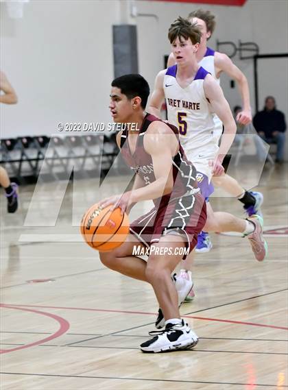 Thumbnail 3 in Johnson vs. Bret Harte (Sac Adventist Holiday Invitational) photogallery.