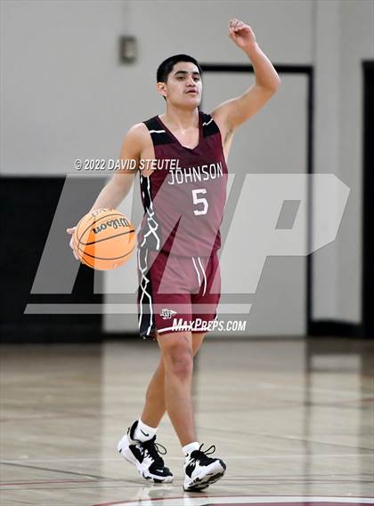 Thumbnail 2 in Johnson vs. Bret Harte (Sac Adventist Holiday Invitational) photogallery.