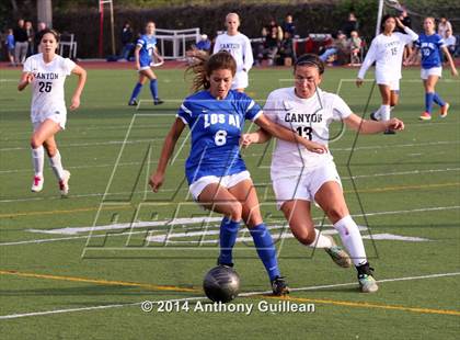Thumbnail 2 in Canyon vs Los Alamitos (Mater Dei Premier Invitational) photogallery.