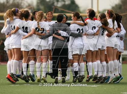 Thumbnail 2 in Canyon vs Los Alamitos (Mater Dei Premier Invitational) photogallery.