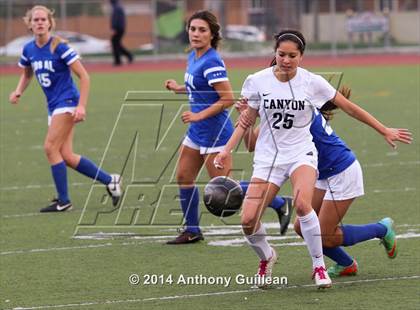 Thumbnail 1 in Canyon vs Los Alamitos (Mater Dei Premier Invitational) photogallery.