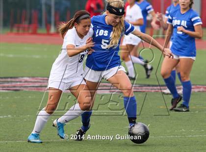 Thumbnail 2 in Canyon vs Los Alamitos (Mater Dei Premier Invitational) photogallery.