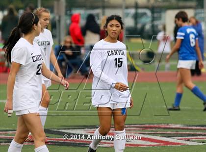 Thumbnail 2 in Canyon vs Los Alamitos (Mater Dei Premier Invitational) photogallery.