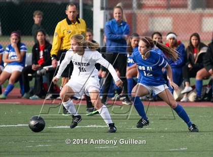 Thumbnail 2 in Canyon vs Los Alamitos (Mater Dei Premier Invitational) photogallery.