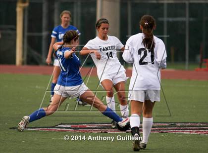 Thumbnail 2 in Canyon vs Los Alamitos (Mater Dei Premier Invitational) photogallery.
