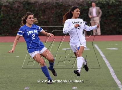 Thumbnail 2 in Canyon vs Los Alamitos (Mater Dei Premier Invitational) photogallery.