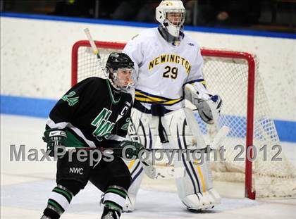 Thumbnail 3 in Northwest Catholic vs. Newington/Berlin (CIAC Division III Final) photogallery.