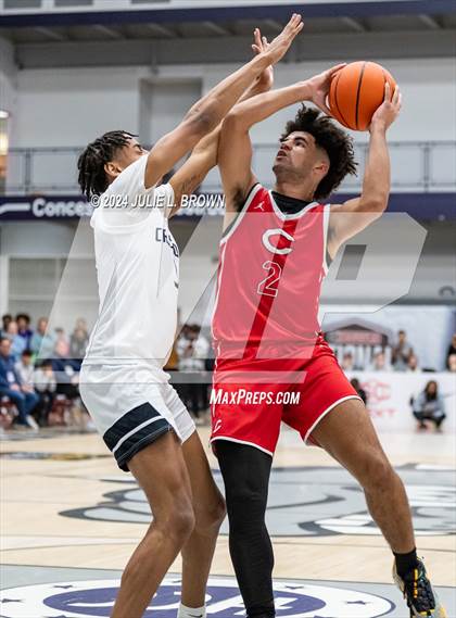 Thumbnail 2 in Columbus vs. Long Island Lutheran (Chipotle Nationals Quarterfinals) photogallery.