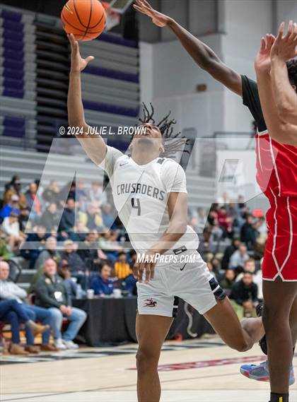 Thumbnail 3 in Columbus vs. Long Island Lutheran (Chipotle Nationals Quarterfinals) photogallery.