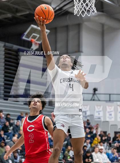Thumbnail 2 in Columbus vs. Long Island Lutheran (Chipotle Nationals Quarterfinals) photogallery.