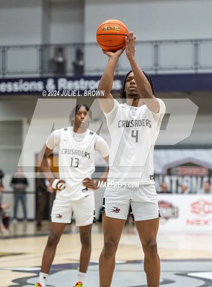 Thumbnail 2 in Columbus vs. Long Island Lutheran (Chipotle Nationals Quarterfinals) photogallery.
