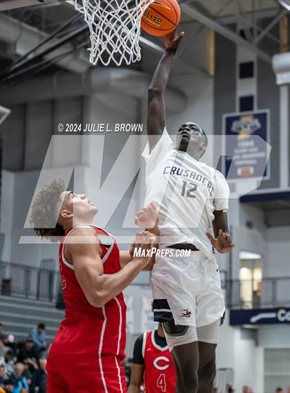 Thumbnail 1 in Columbus vs. Long Island Lutheran (Chipotle Nationals Quarterfinals) photogallery.