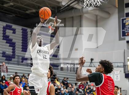 Thumbnail 2 in Columbus vs. Long Island Lutheran (Chipotle Nationals Quarterfinals) photogallery.