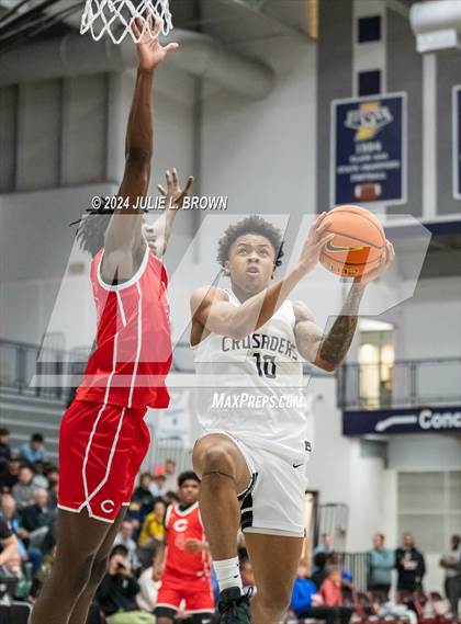 Thumbnail 1 in Columbus vs. Long Island Lutheran (Chipotle Nationals Quarterfinals) photogallery.