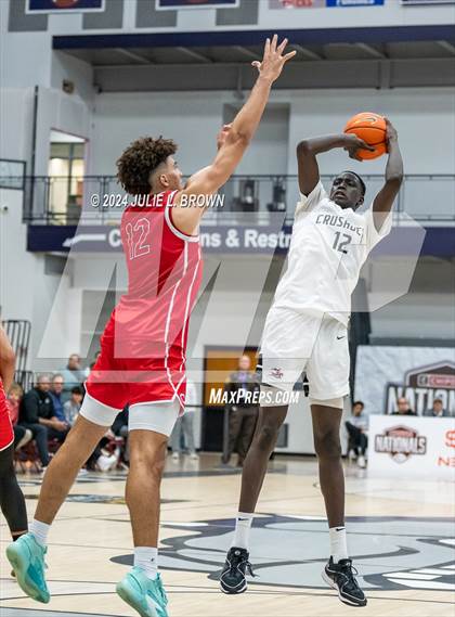 Thumbnail 2 in Columbus vs. Long Island Lutheran (Chipotle Nationals Quarterfinals) photogallery.