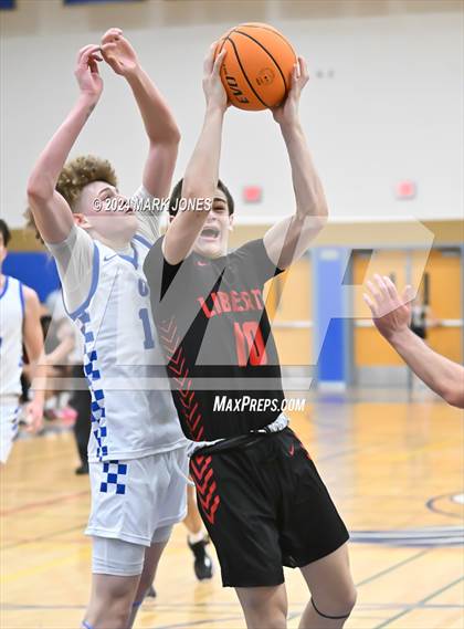 Thumbnail 3 in Liberty @ O'Connor (Senior Night) photogallery.