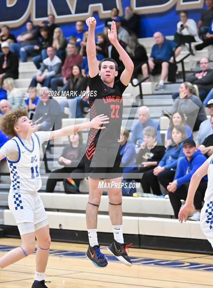Thumbnail 3 in Liberty @ O'Connor (Senior Night) photogallery.