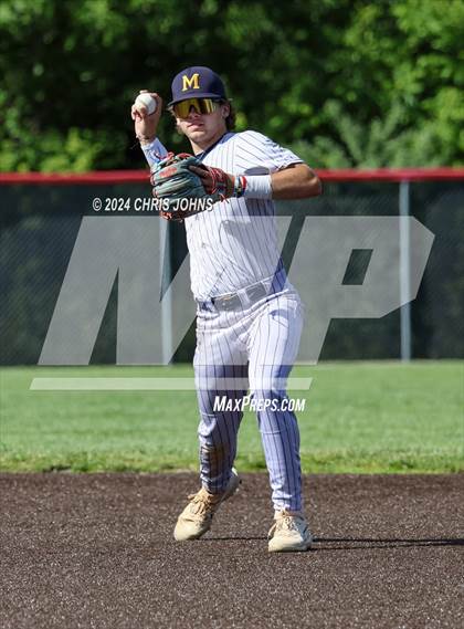 Thumbnail 2 in Marion vs Mascoutah (IHSA, 3A sectional semifinal) photogallery.