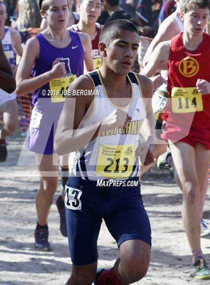 Thumbnail 3 in CIF State Cross Country Championships (D1 Boys Race) photogallery.