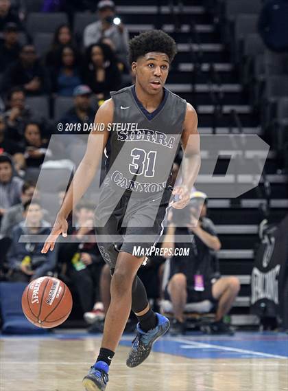 Thumbnail 3 in Sierra Canyon vs. Sheldon (CIF State Open Division Final) photogallery.