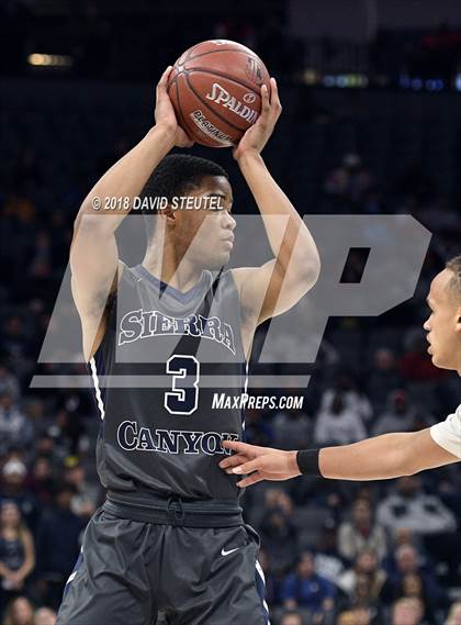 Thumbnail 2 in Sierra Canyon vs. Sheldon (CIF State Open Division Final) photogallery.