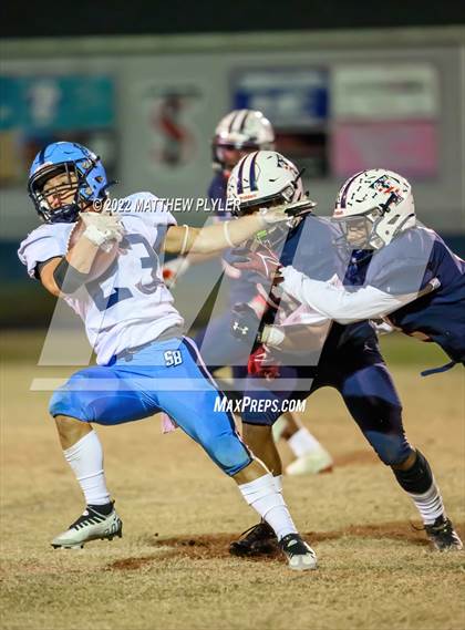 Thumbnail 3 in South Brunswick vs Terry Sanford (NCHSAA 3A - First Round) photogallery.