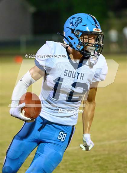 Thumbnail 1 in South Brunswick vs Terry Sanford (NCHSAA 3A - First Round) photogallery.