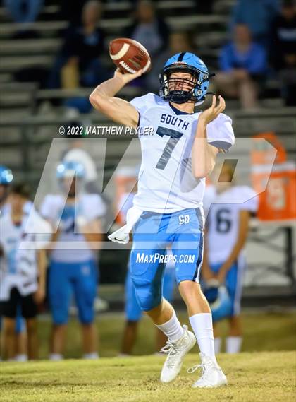 Thumbnail 3 in South Brunswick vs Terry Sanford (NCHSAA 3A - First Round) photogallery.