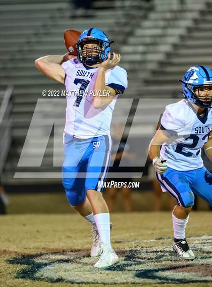 Thumbnail 2 in South Brunswick vs Terry Sanford (NCHSAA 3A - First Round) photogallery.