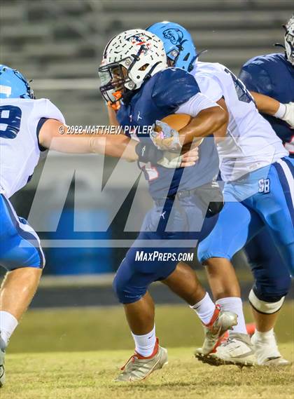 Thumbnail 1 in South Brunswick vs Terry Sanford (NCHSAA 3A - First Round) photogallery.