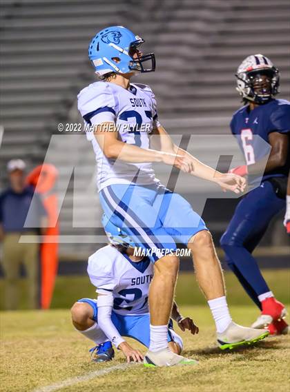 Thumbnail 1 in South Brunswick vs Terry Sanford (NCHSAA 3A - First Round) photogallery.