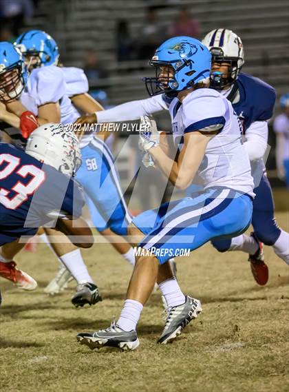 Thumbnail 3 in South Brunswick vs Terry Sanford (NCHSAA 3A - First Round) photogallery.
